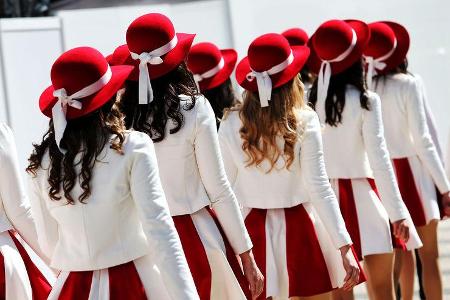Grid Girls - Formel 1 - GP Russland 2017