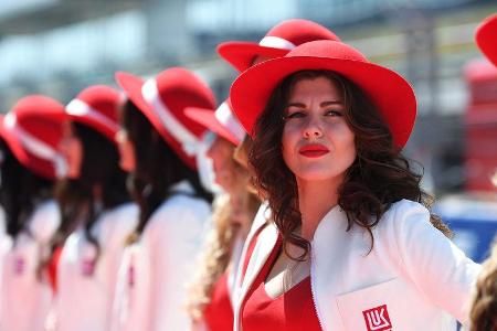 Grid Girls - Formel 1 - GP Russland 2017