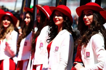 Grid Girls - Formel 1 - GP Russland 2017