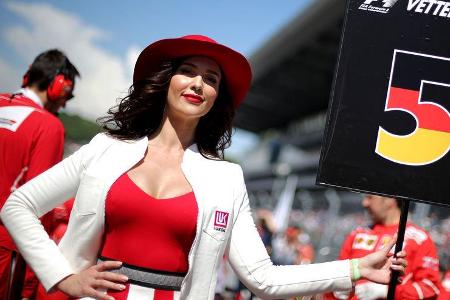 Grid Girls - Formel 1 - GP Russland 2017