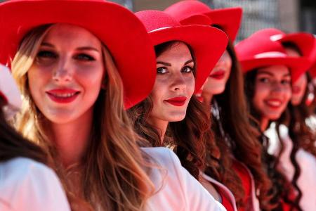 Grid Girls - Formel 1 - GP Russland 2017