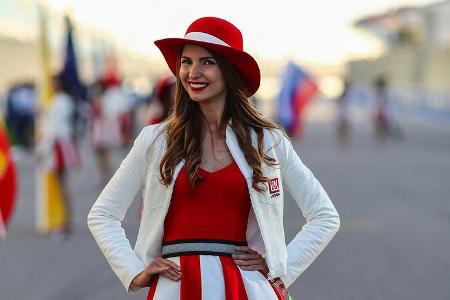 Grid Girls - Formel 1 - GP Russland 2017