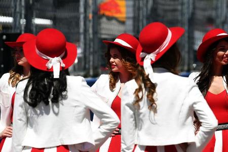 Grid Girls - Formel 1 - GP Russland 2017