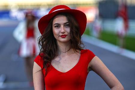 Grid Girls - Formel 1 - GP Russland 2017