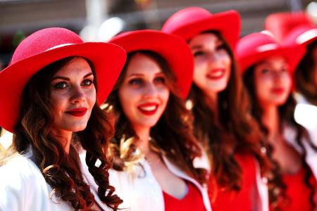 Grid Girls - Formel 1 - GP Russland 2017