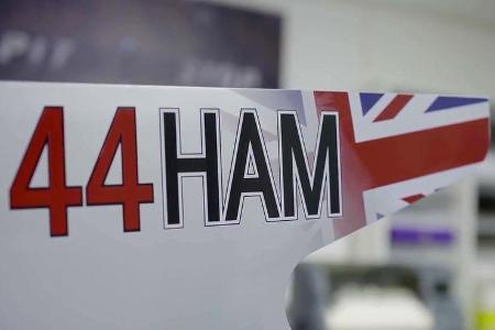 Mercedes-Grafik - Startnummern - Lewis Hamilton - 2017