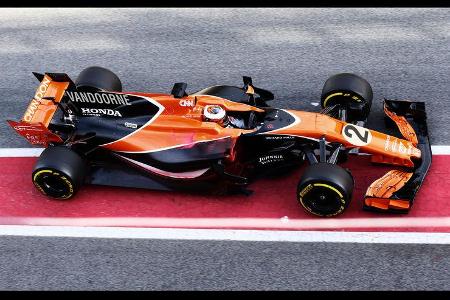 Fahrer-Nummern - McLaren - Concept - 2017