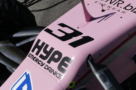 Fahrer-Nummer - Force India - 2017
