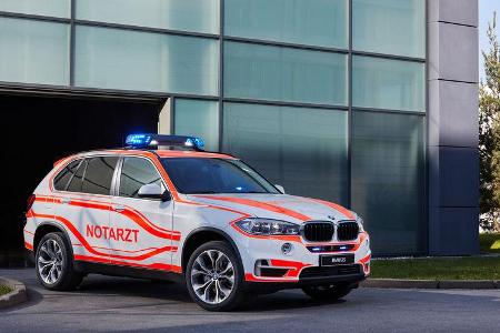 BMW Einsatzfahrzeuge Messe RETTmobil 2017