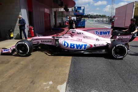 Force India - Formel 1 - GP Spanien - 11. Mai 2017
