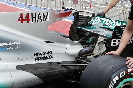 Mercedes W08 - GP Spanien 2017