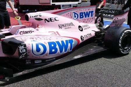 Force India - Formel 1 - GP Spanien - 11. Mai 2017