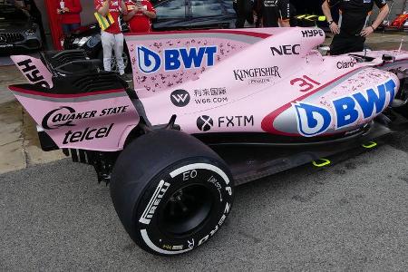 Force India - Formel 1 - GP Spanien - Barcelona - 11. Mai 2017