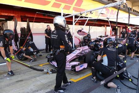 Force India - Formel 1 - GP Spanien - 11. Mai 2017