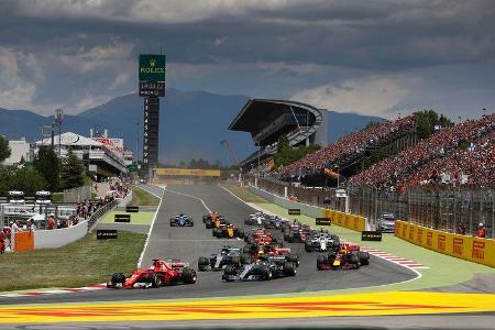 Start - Formel 1 - GP Spanien - 14. Mai 2017