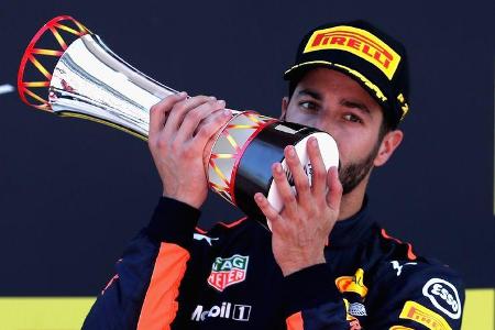 Daniel Ricciardo - Red Bull - Formel 1 - GP Spanien - 14. Mai 2017