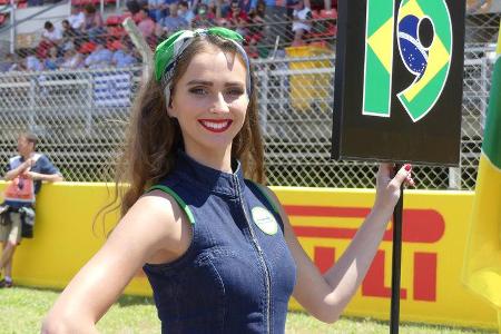 Grid Girls - GP Spanien - Barcelona - Formel 1 - 2017