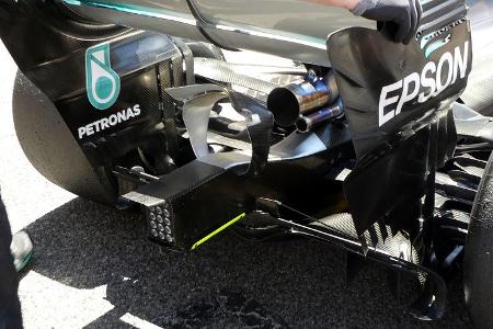 Mercedes - Technik - GP Spanien 2017