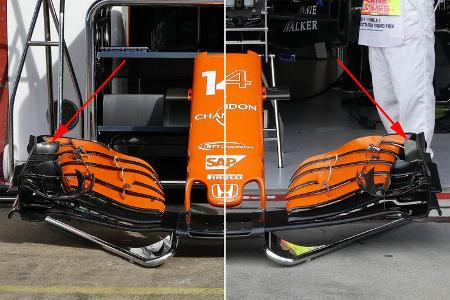 McLaren - Technik - GP Spanien 2017