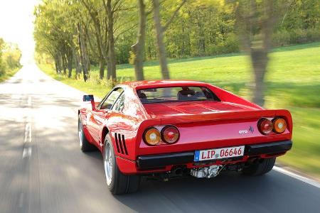 Ferrari 288 GTO, Heckansicht