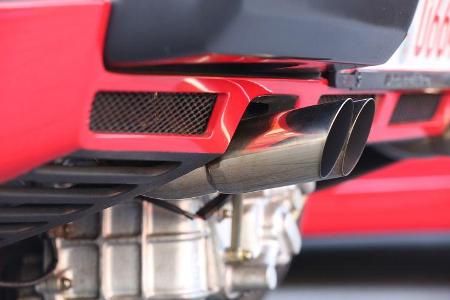 Ferrari 288 GTO, Endrohre