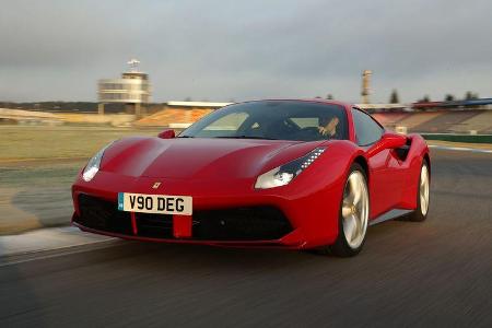 Ferrari 488 GTB, Frontansicht