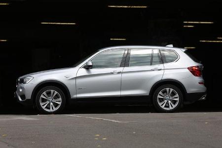 BMW X3 20d xDrive, Seitenansicht