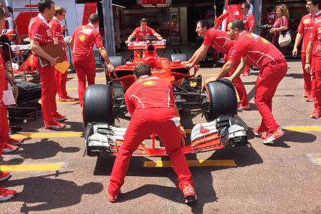 Ferrari - GP Monaco - Formel 1 - 14. Mai 2017
