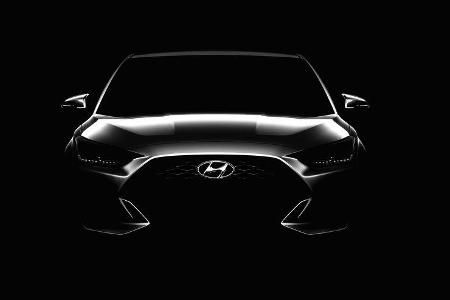 Hyundai Veloster Teaser 2018