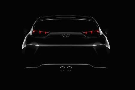 Hyundai Veloster Teaser 2018