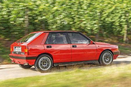 Lancia Delta HF Integrale 8V, Seitenansicht