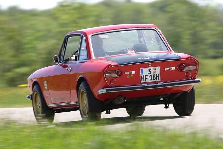 Lancia Fulvia Coupé, Heckansicht