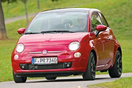 Fiat 500, Frontansicht