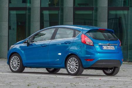 Ford Fiesta 1.0 Ecoboost, Heckansicht