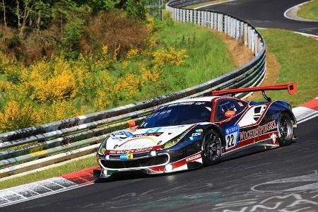 Ferrari 488 GT3 - Startnummer #22 - 2. Qualifying - 24h-Rennen Nürburgring 2017 - Nordschleife