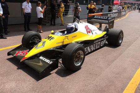 Alain Prost - Renault - Formel 1 - GP Monaco - 26. Mai 2017