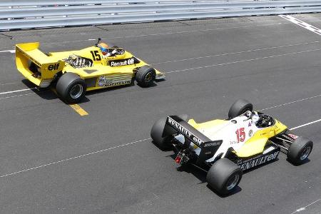 Jean-Pierre Jabouille & Alain Prost - Renault - Formel 1 - GP Monaco - 26. Mai 2017