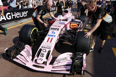 Force India - Formel 1 - GP Monaco - 26. Mai 2017