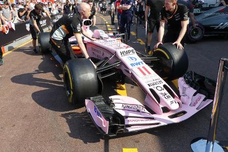 Force India - Formel 1 - GP Monaco - 26. Mai 2017