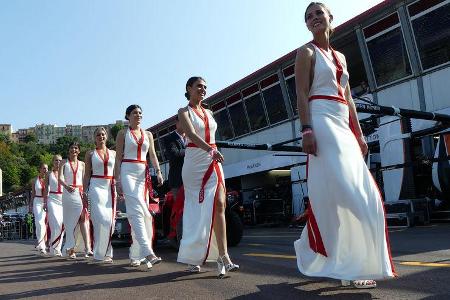 Grid Girls - Formel 1 - GP Monaco - 26. Mai 2017