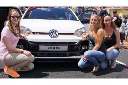 Die Girls vom GTI-Treffen am Wörthersee 2017.