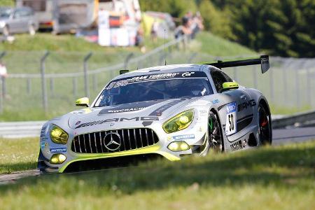Mercedes AMG GT3 - Freies Training - 24h-Rennen Nürburgring 2017 - Nordschleife