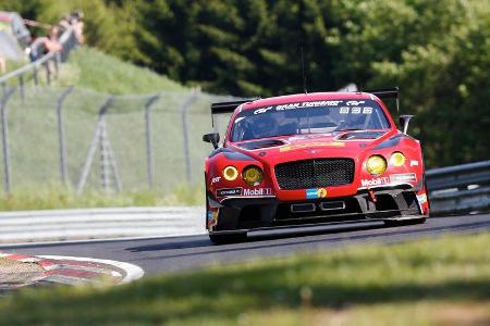 Bentley Continental GT3 - Freies Training - 24h-Rennen Nürburgring 2017 - Nordschleife