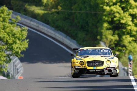 Bentley Continental GT3 - Freies Training - 24h-Rennen Nürburgring 2017 - Nordschleife