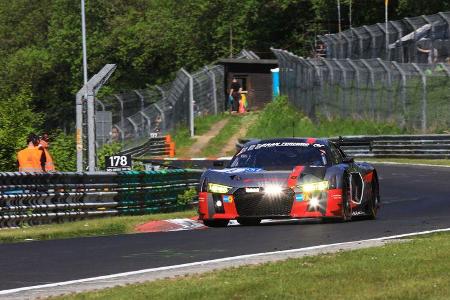Audi R8 LMS - Freies Training - 24h-Rennen Nürburgring 2017 - Nordschleife