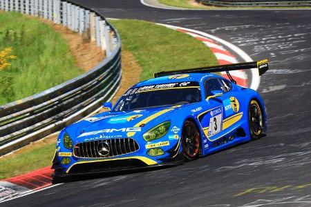 24h-Rennen Nürburgring 2017 - Nordschleife - Startnummer 3 - Mercedes-AMG GT3 - Mercedes-AMG Team Black Falcon - Klasse SP 9