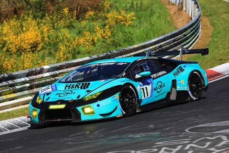 24h-Rennen Nürburgring 2017 - Nordschleife - Startnummer 11 - Lamborghini Huracan GT3 - Audi Sport Team WRT - Klasse SP 9