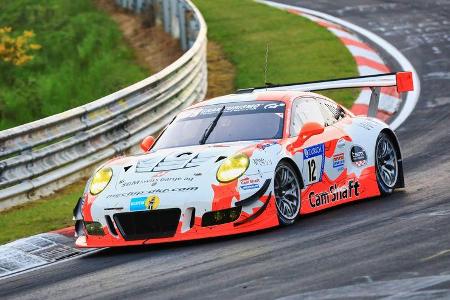 24h-Rennen Nürburgring 2017 - Nordschleife - Startnummer 12 - Porsche 911 GT3 R - Manthey Racing - Klasse SP 9