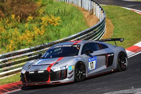 24h-Rennen Nürburgring 2017 - Nordschleife - Startnummer 17 - Audi R8 LMS GT4 - Audi Sport Team Phoenix - Klasse SP-X