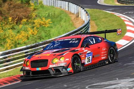 24h-Rennen Nürburgring 2017 - Nordschleife - Startnummer 36 - Bentley Continental GT3 - Bentley Team Abt - Klasse Sp 9 LG